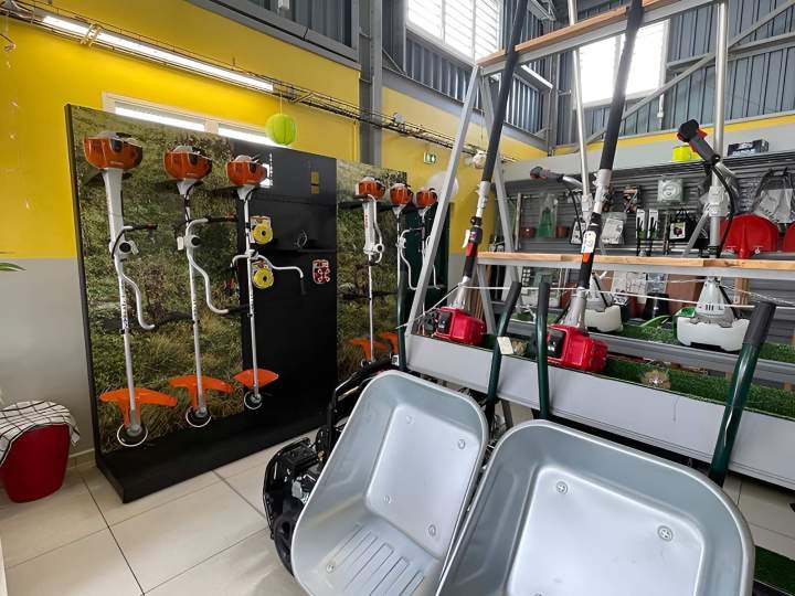 Gamme d'outils de jardinage de la marque Stihl Guadeloupe